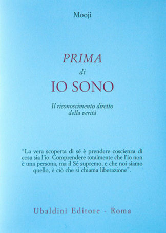 Prima di Io Sono - Italian Before I Am