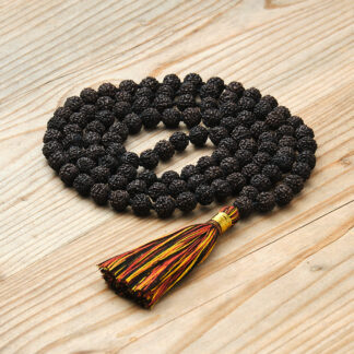 Black Rudraksha Mala
