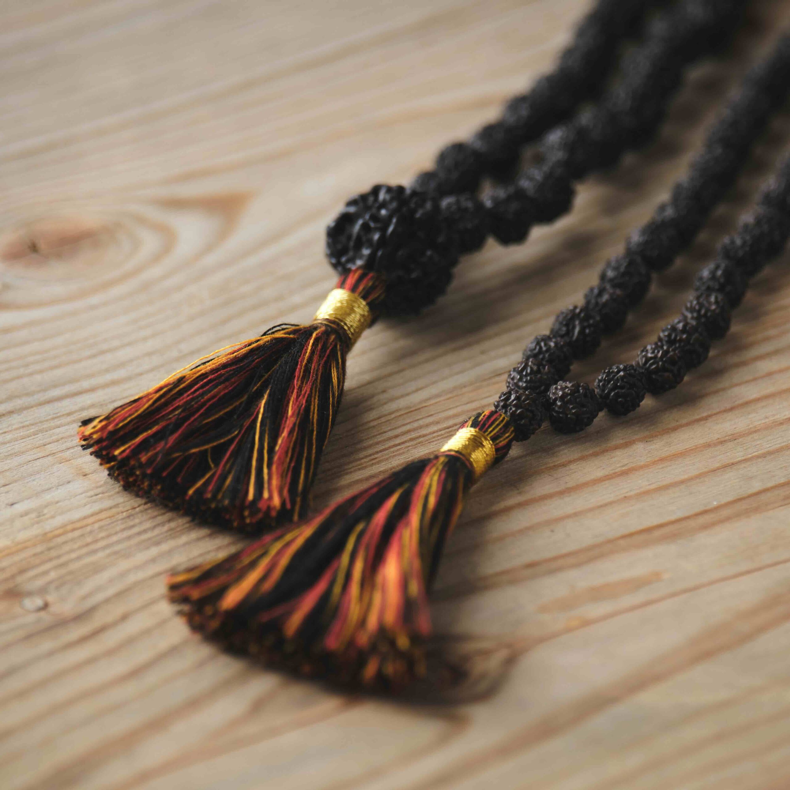 Black Rudraksha Mala - Image 3