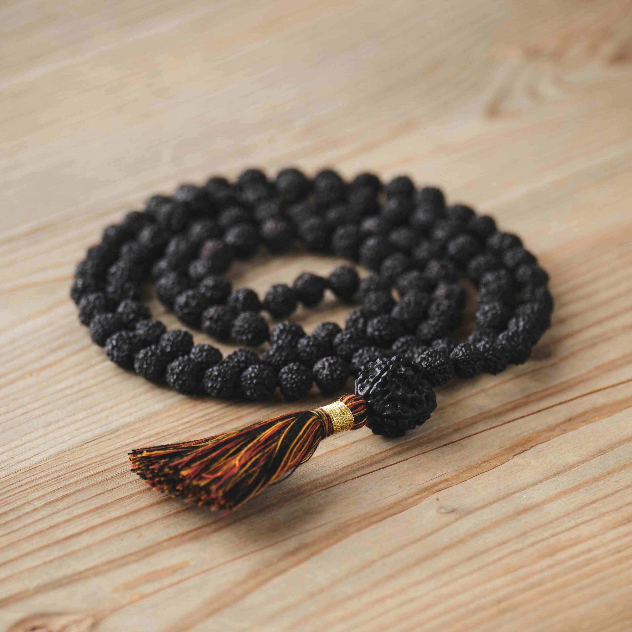 Black Rudraksha Mala