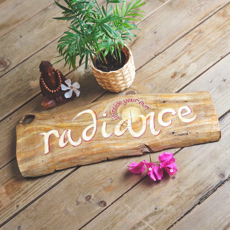 Sit Inside your own Radiance
