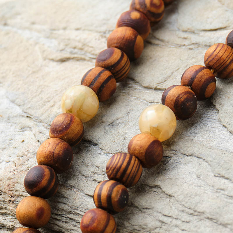 Amethyst Hiç Rosewood Mala - Image 3