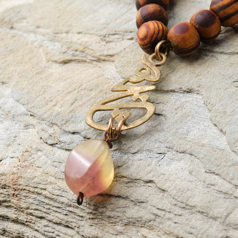 Fluorite Hiç Rosewood Mala (Discontinued) - Image 2
