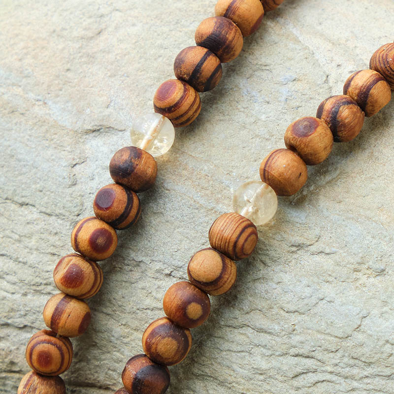 Fluorite Hiç Rosewood Mala - Image 3