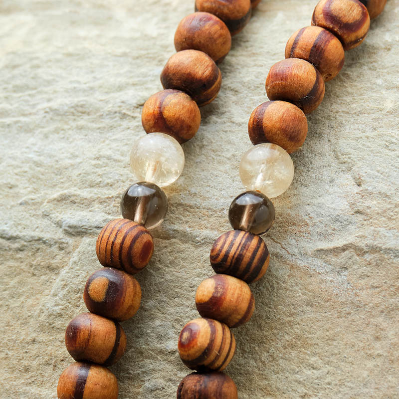 Agate Ya Wadud Rosewood Mala - Image 3