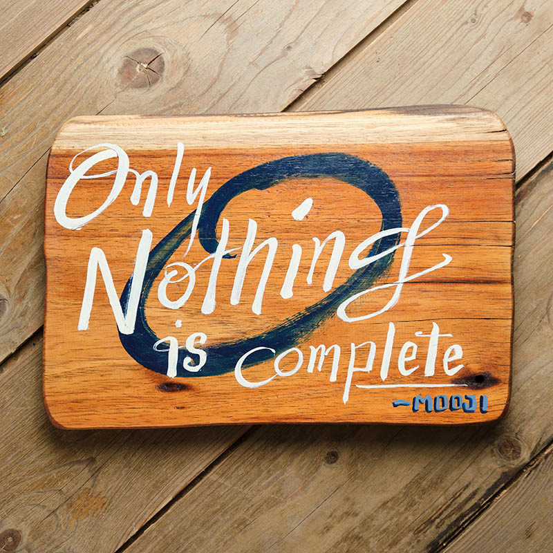 Only Nothing is Complete