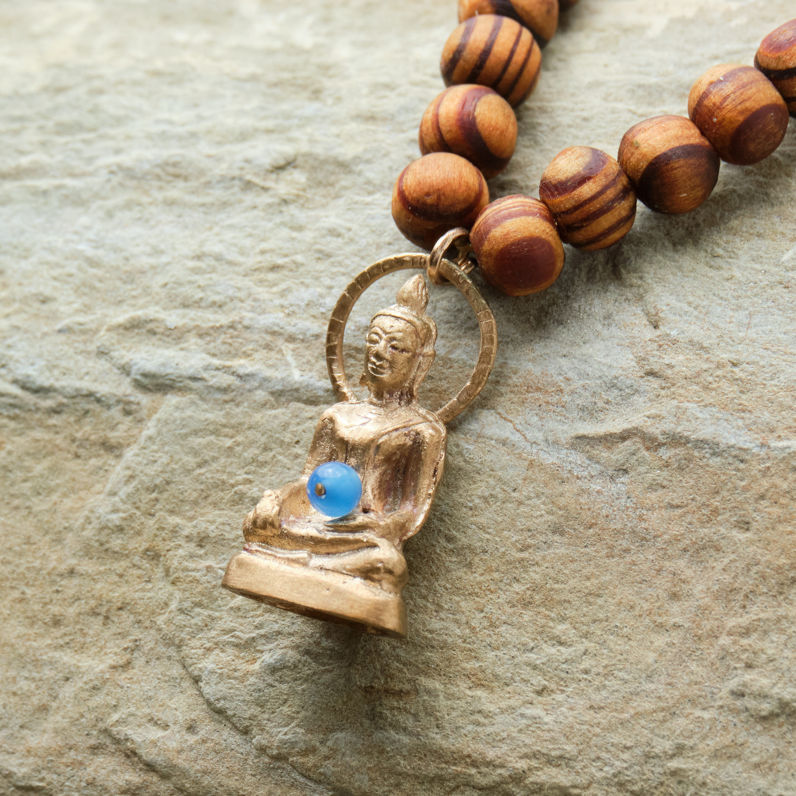 Buddha Rosewood Mala (discontinued) - Image 2