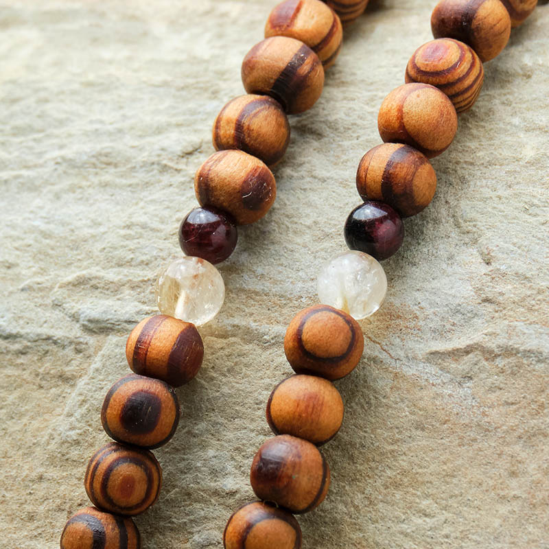 Agate Ya Wadud Rosewood Mala - Image 4