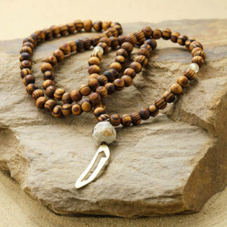 Turquoise Alef Rosewood Mala