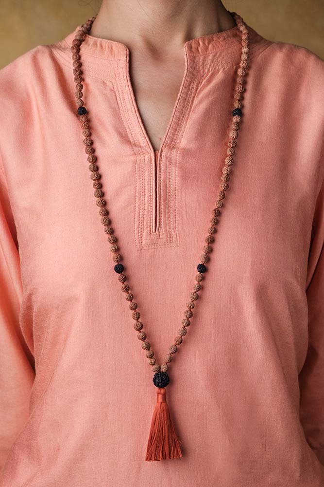 Brown Rudraksha Mala - Image 4