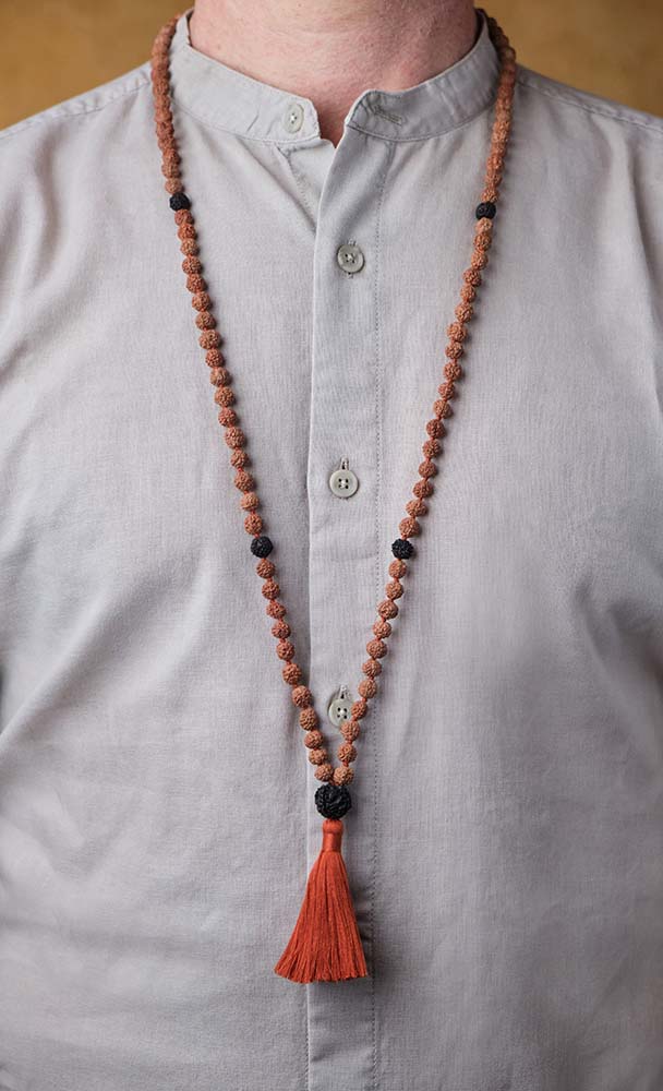 Brown Rudraksha Mala - Image 5