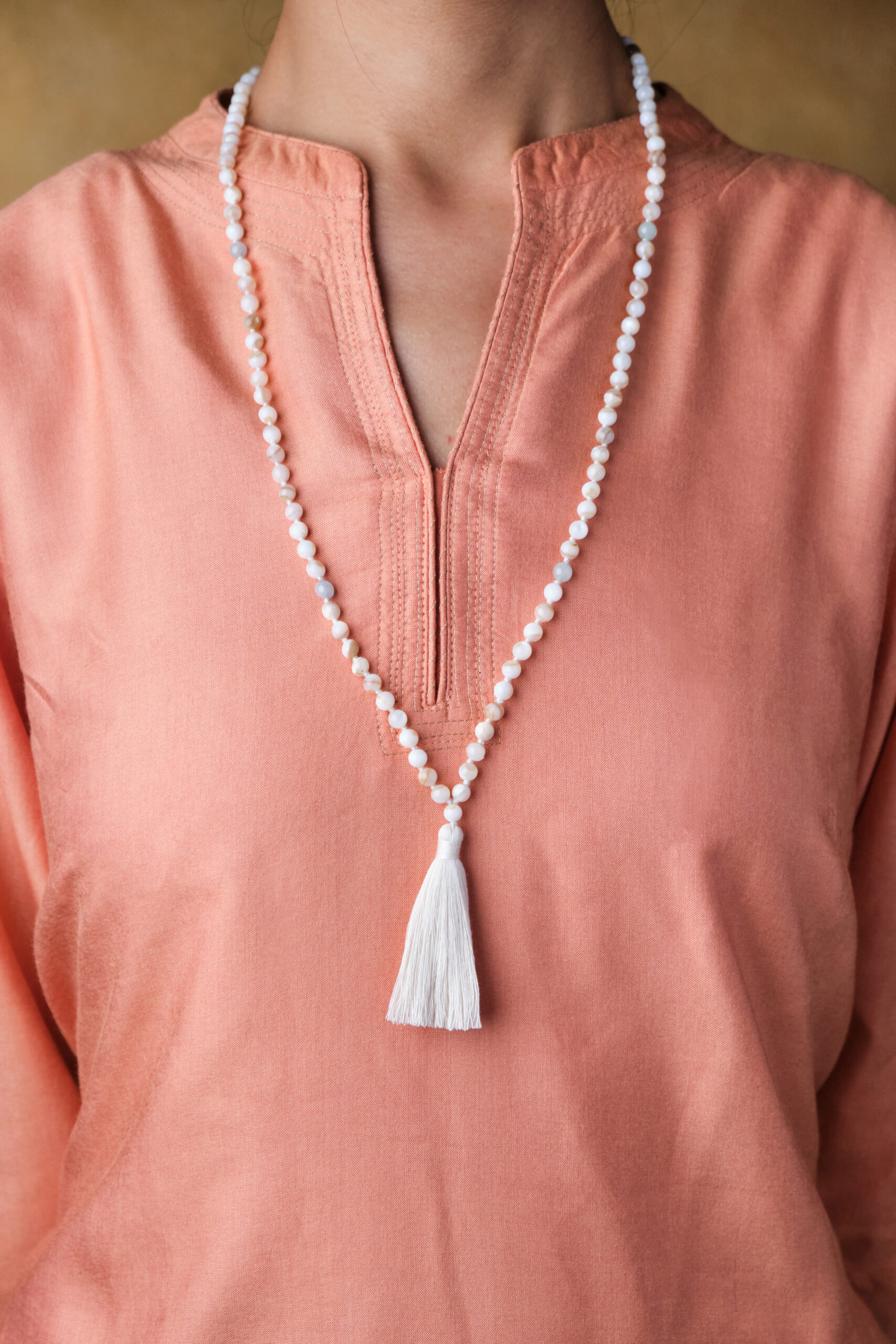 Mother of Pearl Mala - Image 3