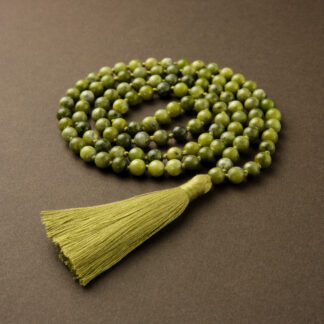 Green Jade Mala