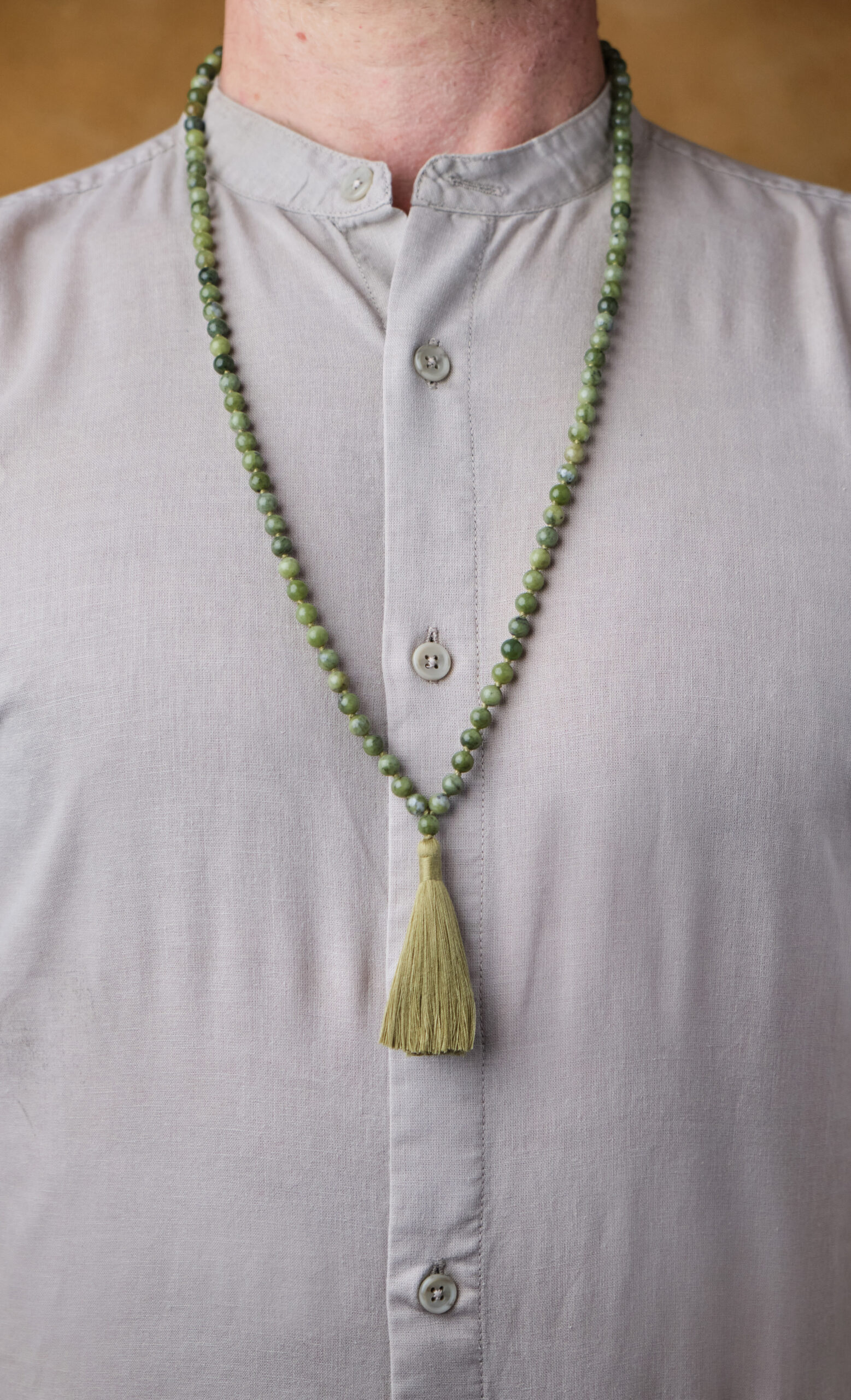 Green Jade Mala - Image 3
