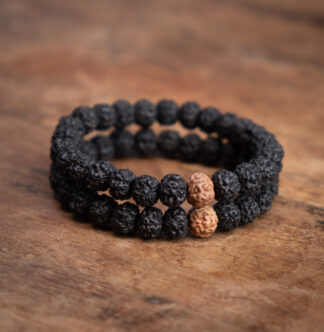 Black Rudraksha Bracelet